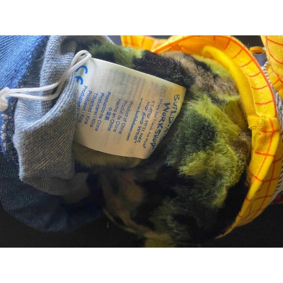 Build A Bear Camo Bear w Toy Story Disney Pixar Sheriff Woody Outfit BABW - Picture 8 of 9